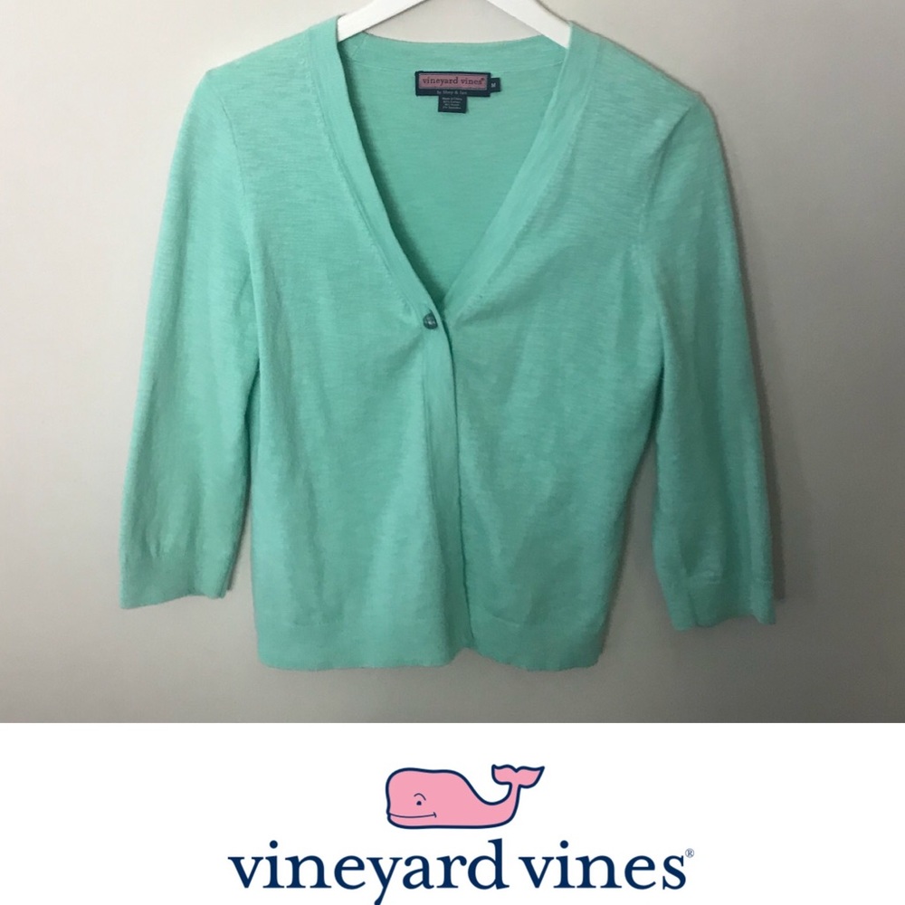 Vineyard Vines Cotton Blend Cardigan